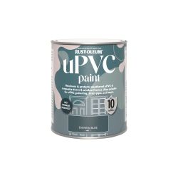 Rust-Oleum uPVC Paint Evening Blue Matt 750ml