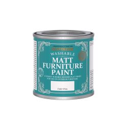 Rust-Oleum Matt Furniture Paint Chalk White 125ml