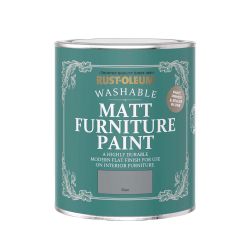 Rust-Oleum Matt Furniture Paint Slate 750ml