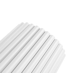 Half Rnd Flexi Panel White Prime 2400 X 300mm