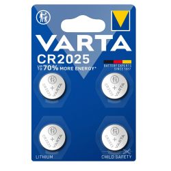 Varta Cr2025 Lithium Coin Battery 3V Pack of 2