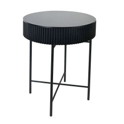 Pleated Storage Side table