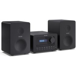 Sharp Tokyo FM Hi-Fi Micro System - Black