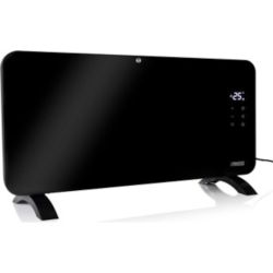 Princess Smart Glass Panel Heater 1500W Black