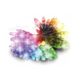 Smart WiFi RGB Fairy Lights 5m with 50 LEDs, APP & Voice Control, IP65