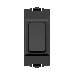 1 Gang Wireless Kinetic Switch, MK Logic Style, Black Body, ECO Series
