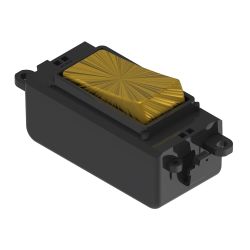 Wireless Grid Switch Compatible with Gridpro plate, Antique Brass, Eco Series