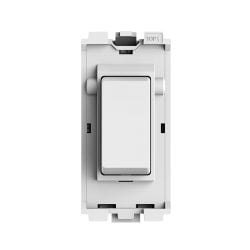 1 Gang Wireless Kinetic Switch, BG Style, White Body Eco Series