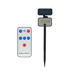 8W PIR Solar Powered LED Floodlight with Remote, IP54, 6500K