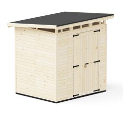 Upyard Storage Shed - Strongbox L Natural