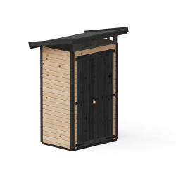 Upyard Storage Shed -Strongbox S Brownblack