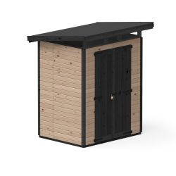 Upyard Storage Shed - Strongbox M Brownblack