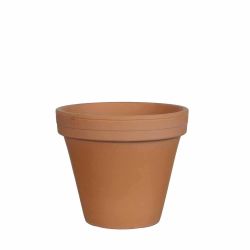 Antique Round 17.5cm Terracotta Plant Pot