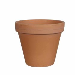 Antique Round 22cm Terracotta Plant Pot