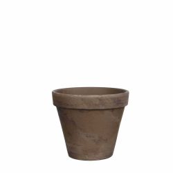 Basalt Round 13.5cm Grey Plant Pot
