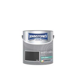 Johnstone's Vinyl Soft Sheen Black 2.5ltr