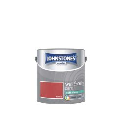 Johnstone's Vinyl Soft Sheen Rich Red 2.5ltr