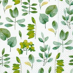 Fresh Leaves Napkin 33X33 Cm