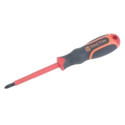Tactix Insulated Phillips Screwdriver #2 x 100 mm