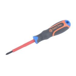 Tactix Insulated Pozi Screwdriver #1 x 80mm