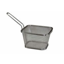 Ss Chip Serving Basket