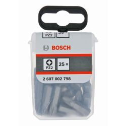 Bosch Pz2 Screwdriver Bit 25Pk