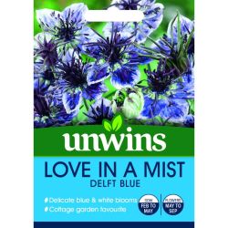 Love In A Mist Delft Blue