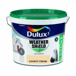 Dulux Weathershield Smooth Masonry County Cream 10L
