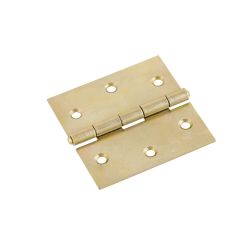 Butt Hinge Yellow Galvanized  80X 80