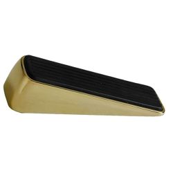 Select Door Wedge - Polished Brass