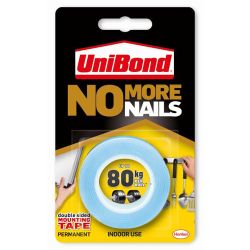 UniBond No More Nails Indoor Permanent Mounting Tape Roll