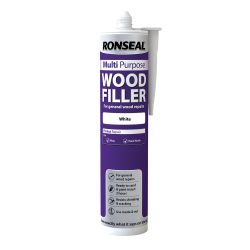 Ronseal 310ml Multi Purpose Wood Filler White