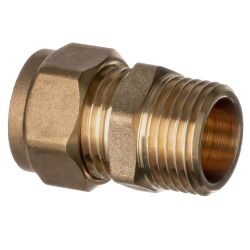 Compression Fittings - 3/4" M.I. Straight Coupling 311