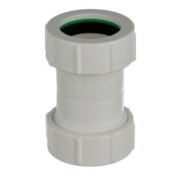 Compression Waste Fittings - 40mm Straight Coupling