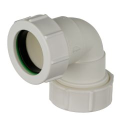 Compression Waste Fittings - 40mm 90 Deg. Elbow