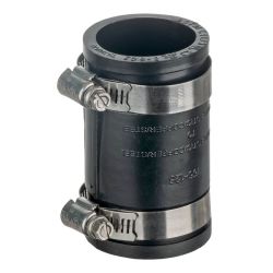 Flexible Rubber Couplings- 1 1/4" x 1 1/4"