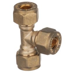 Metric Compression Fittings - 10mm Equal Tee 618