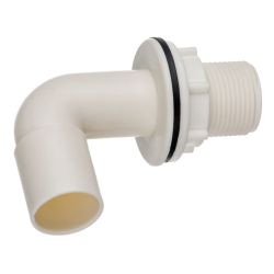 Solvent Bent Tank Connector