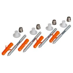 Stainless Steel WC Pan Fixing Set