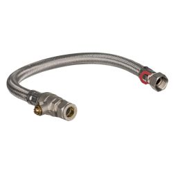 Flexibles - 1/2" Type FC59 Str. Comp. x Str. Swivel 400mm Long