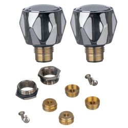 Replacement Tap Head Kit Crown Pattern 1/2"