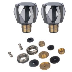 Replacement Tap Head Kit Crown Pattern 3/4"
