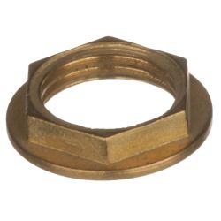 Threaded Brass Fittings - 1"Hexagonal Backnut