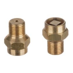 Plumbing Valves - Pack/2 - 1/4" - Brass Air Vents