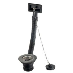 11/2' PVC Sink Waste Set (rectangular overflow)