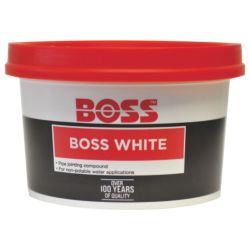 Thread Tapes & Compounds - Tub of Boss White