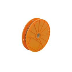 Welded Chain, Twisted, Brass Plated, 2Mm