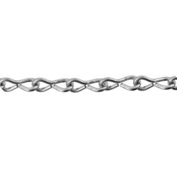 Suki 1m x 2.5mm Jack Chain - Zinc Plated
