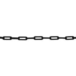 Plastic Chain, Black, 6Mm