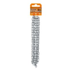 Victor Chain, Zinc Plated, 1,4Mm, 2,5M